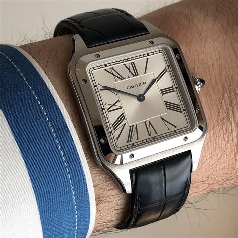 santos dumont metal bracelet|santos dumont cartier review.